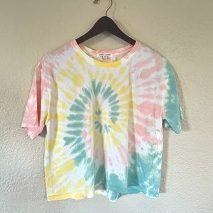 Green Coast 🏝Tie Dye Swirl Tee